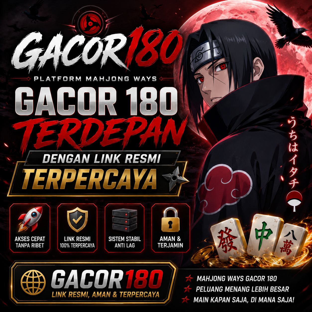 GACOR180: Platform Mahjong Ways GACOR 180 Terdepan dengan Link Resmi Terpercaya by Hey siriusly